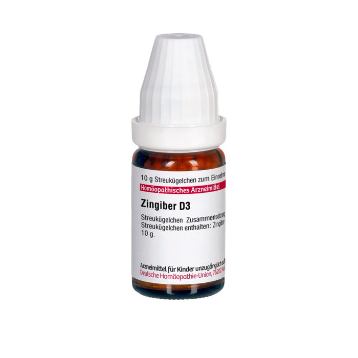 DHU Zingiber D3 Streukügelchen, 10 g Globuli