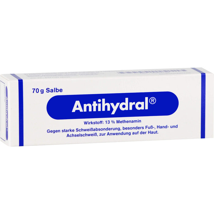 Antihydral, 130 mg/g Methenamin, Salbe zur Anwendung auf der Haut, 70 g Ointment
