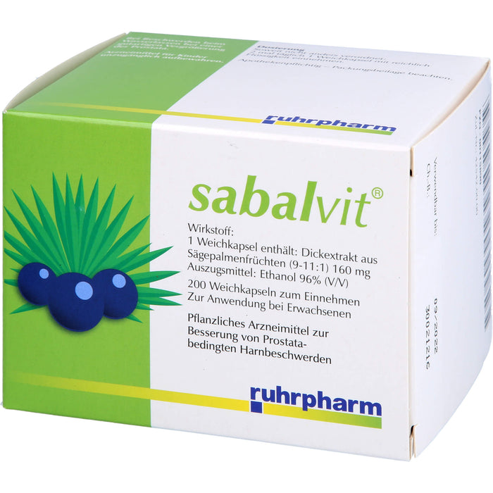 Sabalvit® Weichkapseln, 200 St KAP