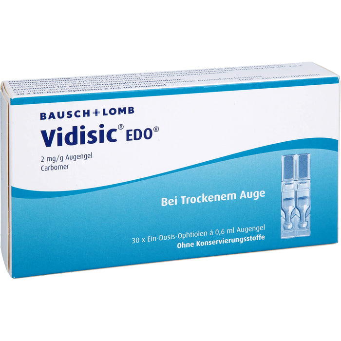 Vidisic EDO Augengel, 30 pcs. Single-dose pipettes