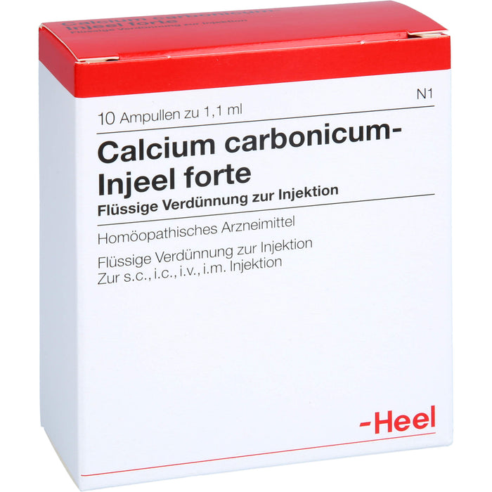 Calcium carbonicum Injeel forte Amp., 10 pc Ampoules