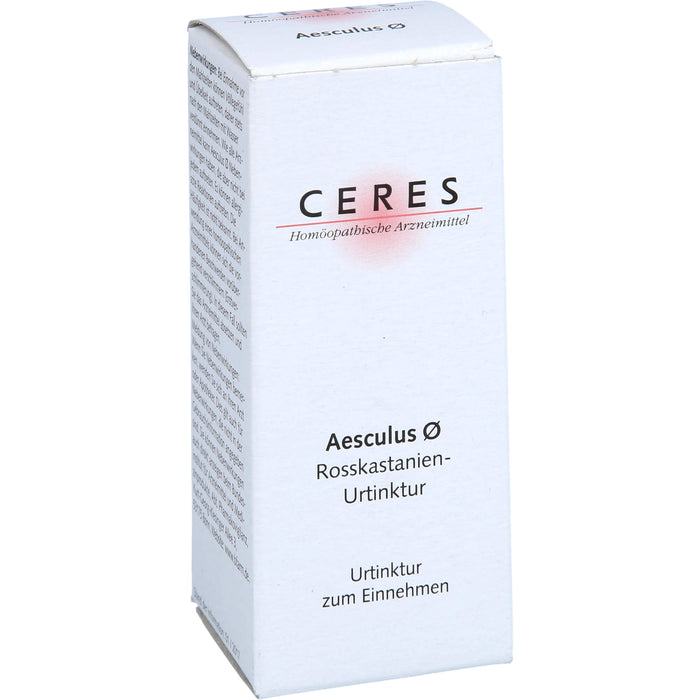 Ceres Aesculus Urtinktur, 20 ml Lösung