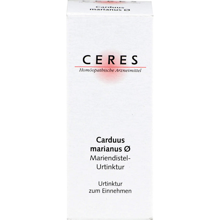 CERES Carduus marianus ø Urtinktur, 20 ml Solution