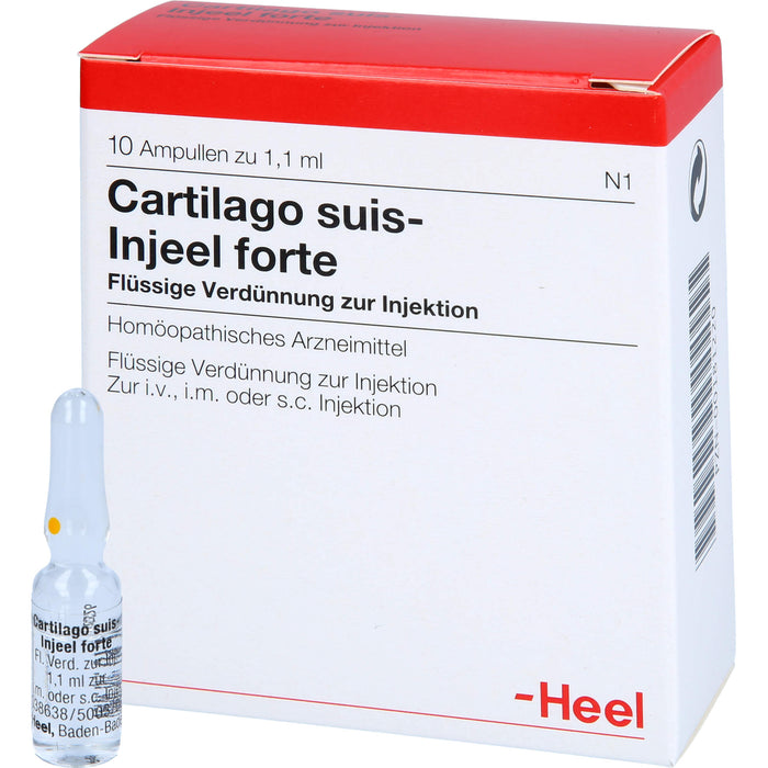 Cartilago suis-Injeel forte Inj.-Lsg., 10 pcs. Ampoules
