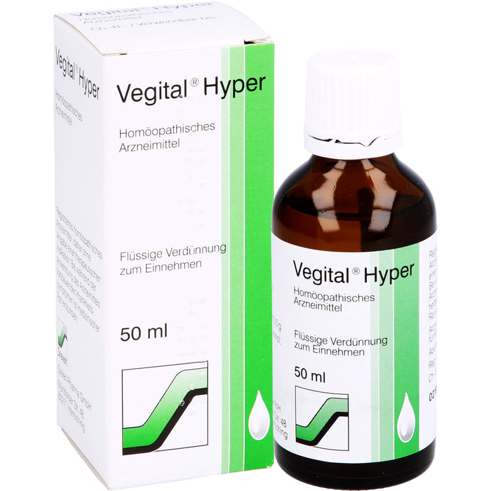 Vegital  Hyper Tropfen, 50 ml Solution