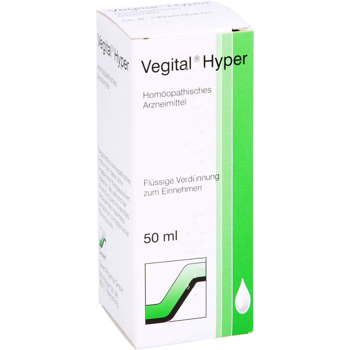 Vegital  Hyper Tropfen, 50 ml Solution