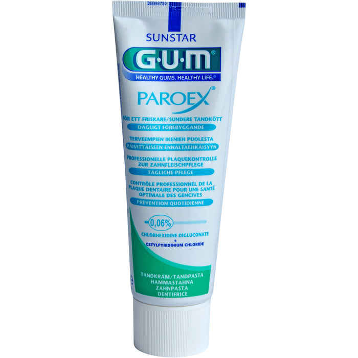 GUM Paroex 0,06% CHX Zahnpasta, 75 ml Toothpaste