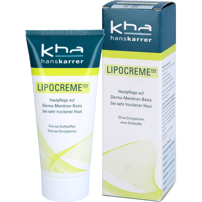 Hans Karrer Lipocreme ECO, 100 ml Cream