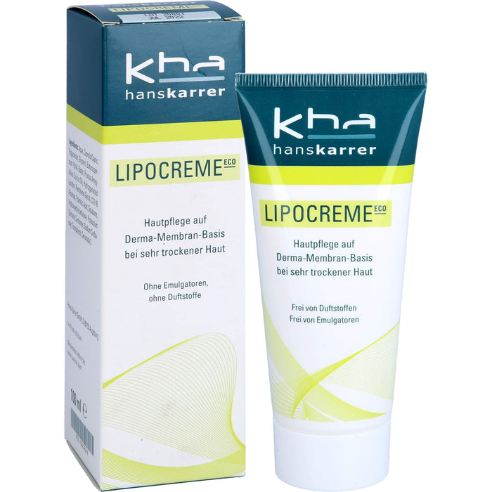 Hans Karrer Lipocreme ECO, 100 ml Cream