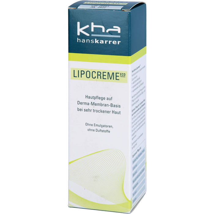 Hans Karrer Lipocreme ECO, 100 ml Cream