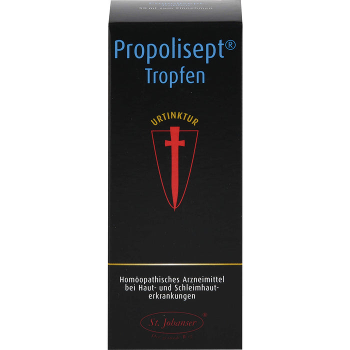 Propolisept Tropfen bei Haut- und Schleimhauterkrankungen, 50 ml Lösung