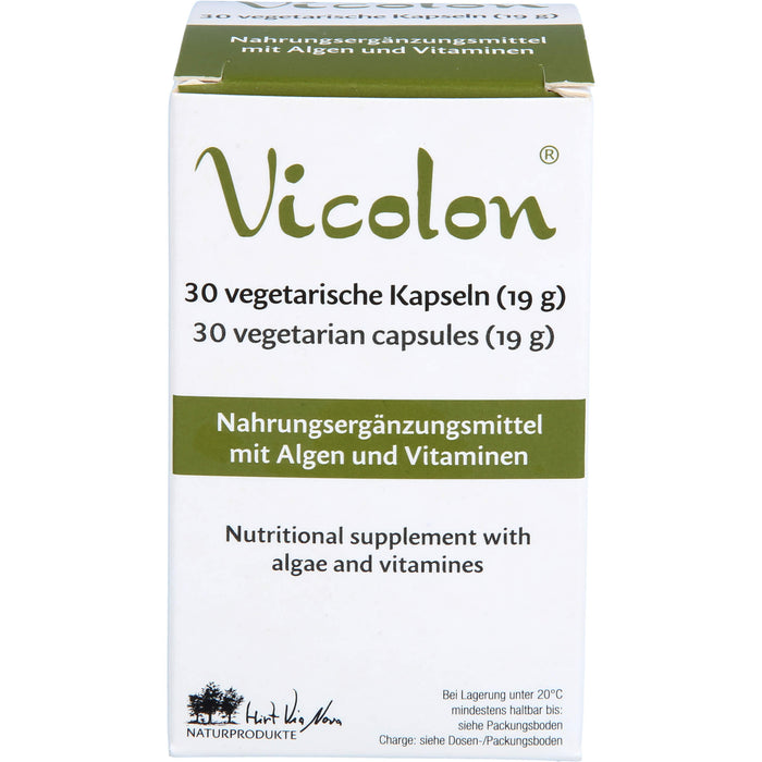 Vicolon Kapseln zur Unterstützung der Darmflora, 30 St. Kapseln