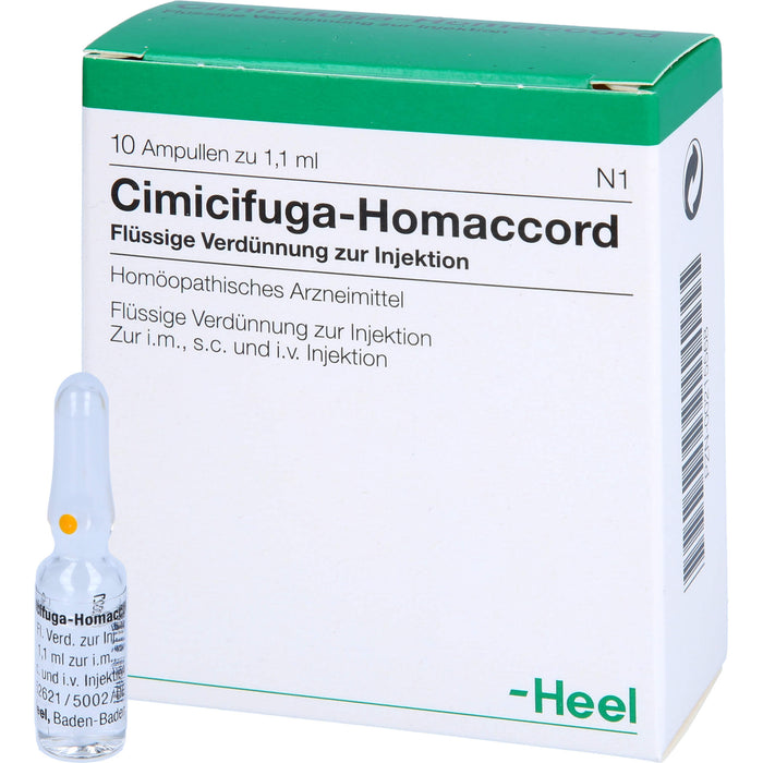 Cimicifuga-Homaccord  Inj.-Lsg., 10 pc Ampoules