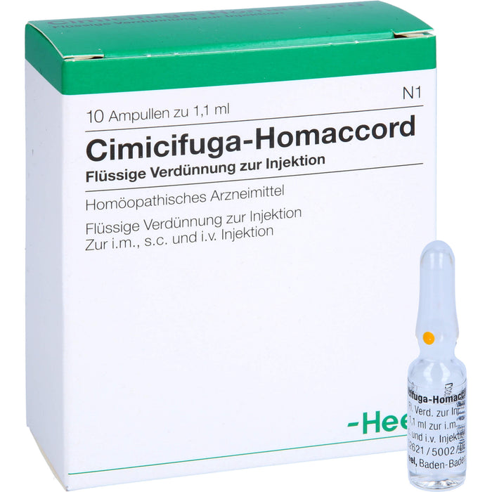 Cimicifuga-Homaccord  Inj.-Lsg., 10 pc Ampoules
