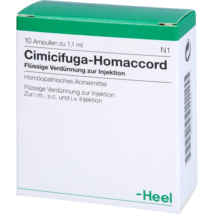 Cimicifuga-Homaccord  Inj.-Lsg., 10 pc Ampoules