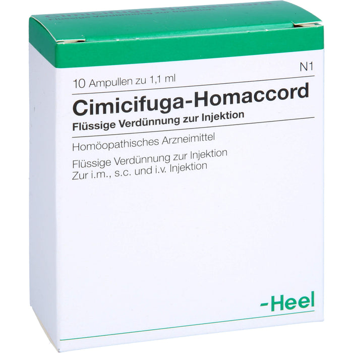 Cimicifuga-Homaccord  Inj.-Lsg., 10 pc Ampoules