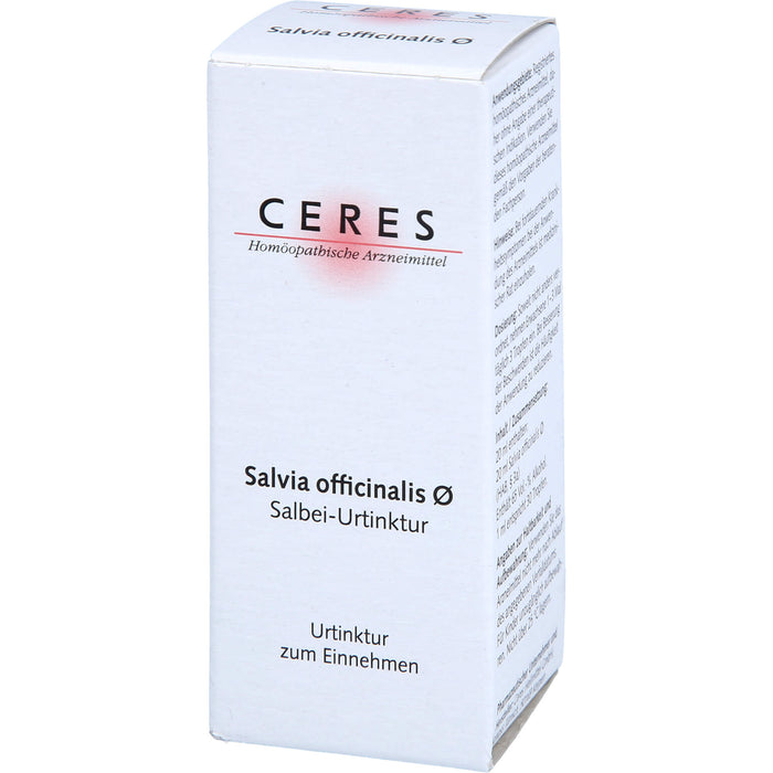 Ceres Salvia offic. Urtinktur, 20 ml Solution