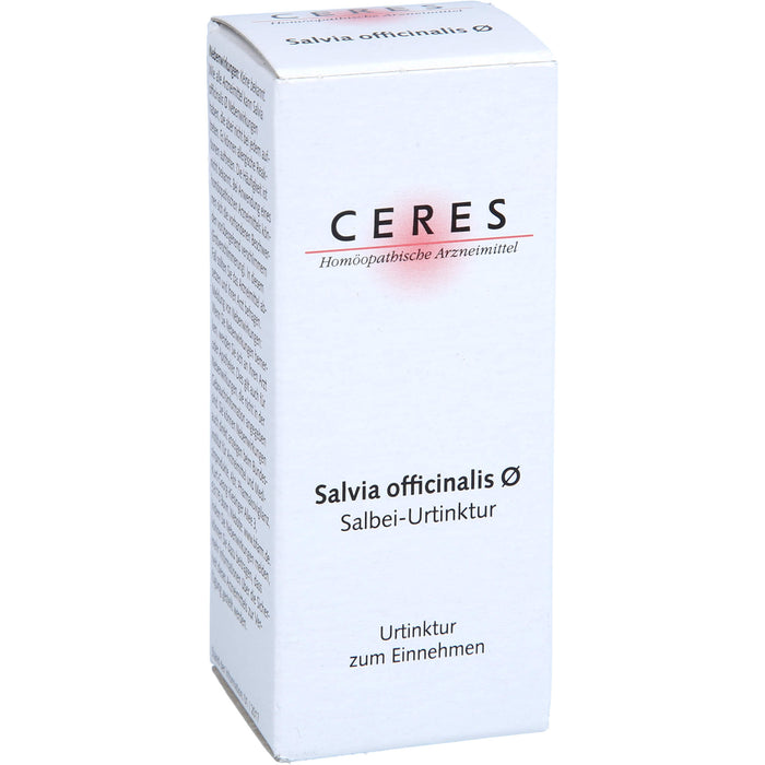 Ceres Salvia offic. Urtinktur, 20 ml Solution