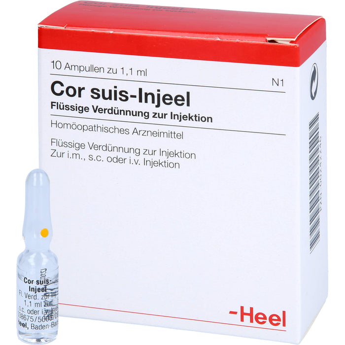 Cor suis-Injeel Inj.-Lsg., 10 pc Ampoules