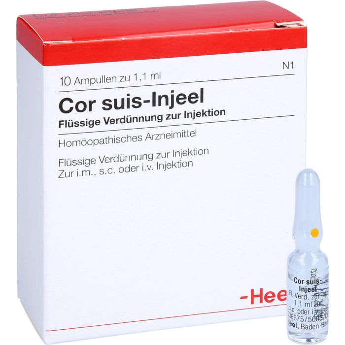 Cor suis-Injeel Inj.-Lsg., 10 pc Ampoules