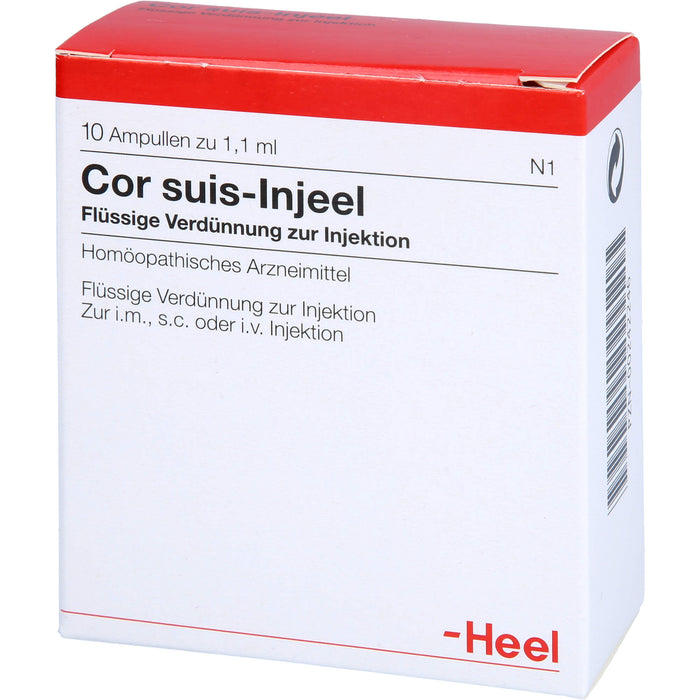 Cor suis-Injeel Inj.-Lsg., 10 pc Ampoules