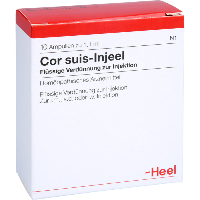 Cor suis-Injeel Inj.-Lsg., 10 pc Ampoules