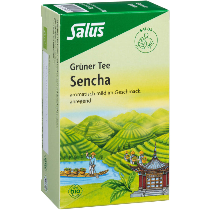 Salus Grüner Tee Sencha, 15 pcs. Filter bag