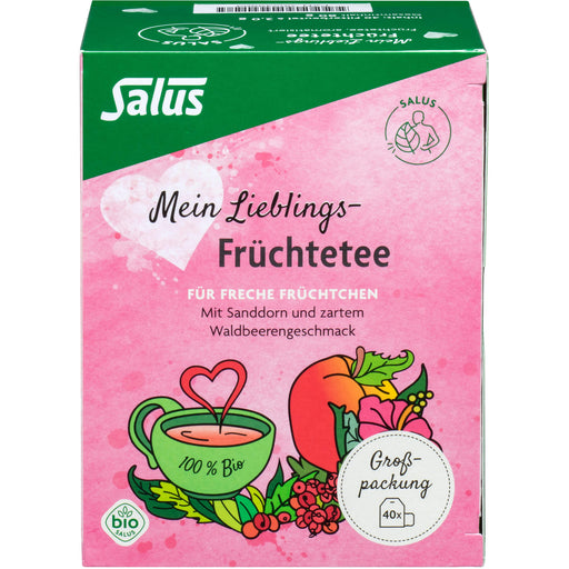 Mein Lieblings-Früchte-Tee bio Salus, 40 St FBE