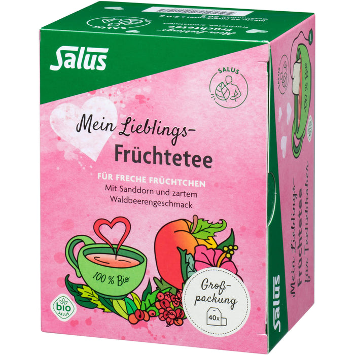 Mein Lieblings-Früchte-Tee bio Salus, 40 St FBE