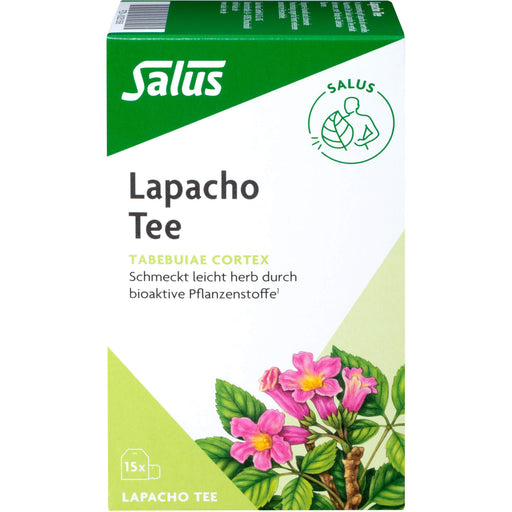 Salus Lapacho Tee schmeckt leicht herb, 15 St. Filterbeutel