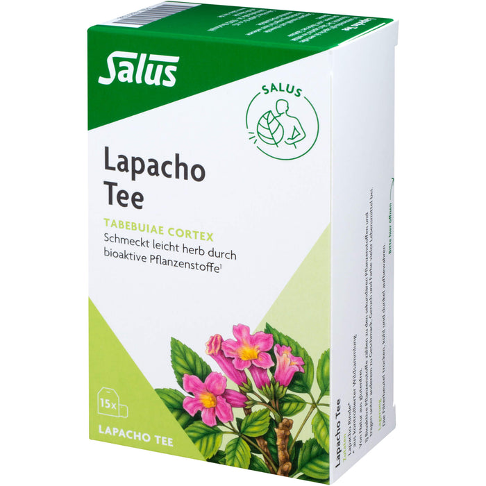 Salus Lapacho Tee schmeckt leicht herb, 15 pcs. Filter bag