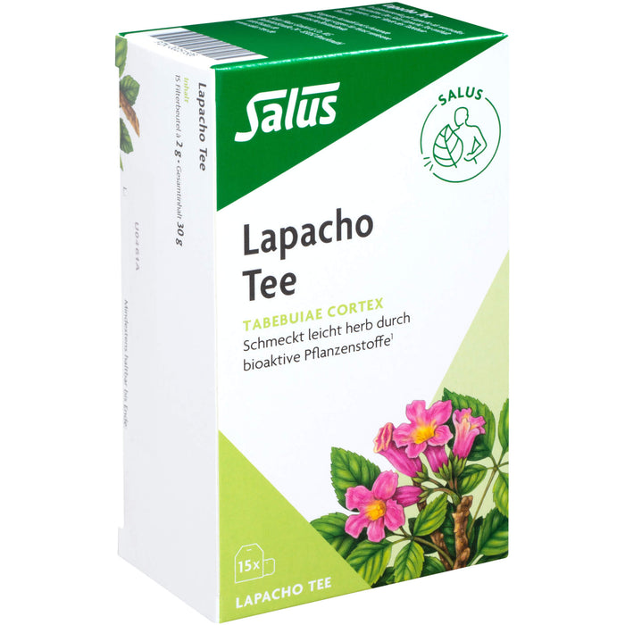 Salus Lapacho Tee schmeckt leicht herb, 15 pcs. Filter bag