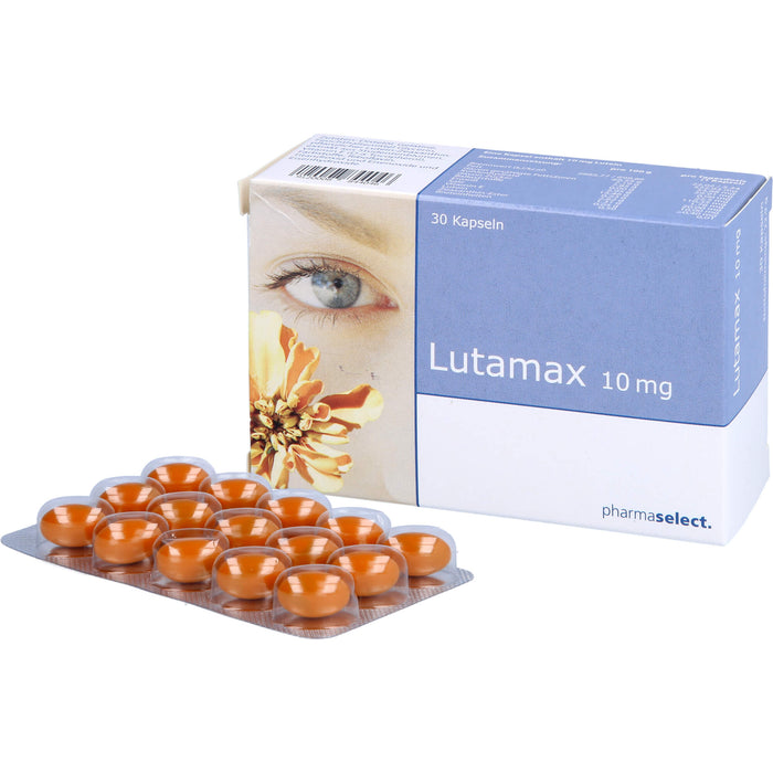 Lutamax 10 mg Kapseln bei altersbedingter Makuladegeneration, 30 St. Kapseln