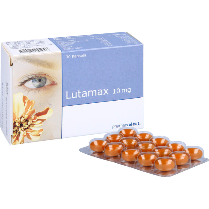 Lutamax 10 mg Kapseln bei altersbedingter Makuladegeneration, 30 pcs. Capsules