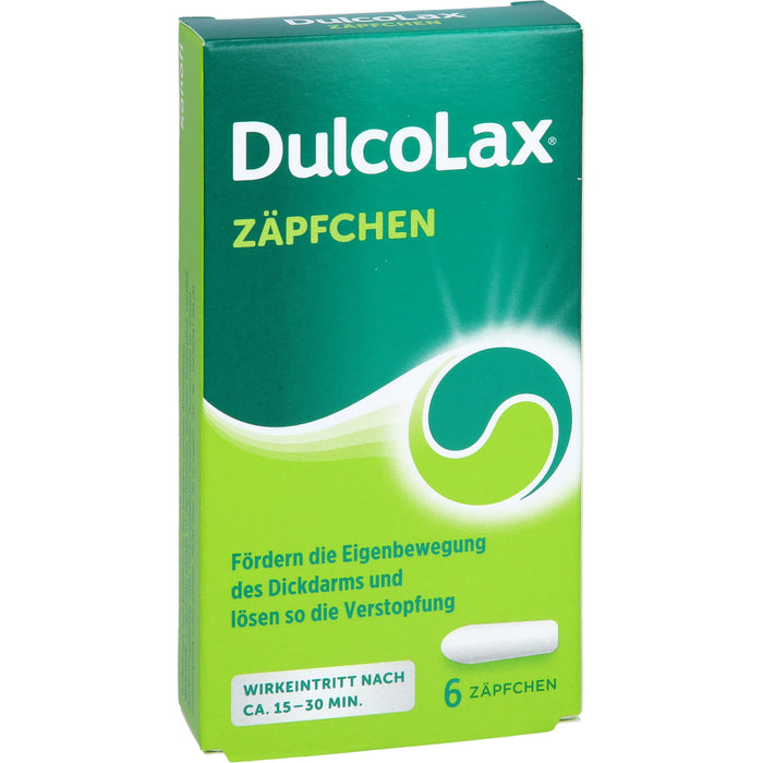 Dulcolax Zäpfchen Original Sanofi-Aventis, 6 St. Zäpfchen