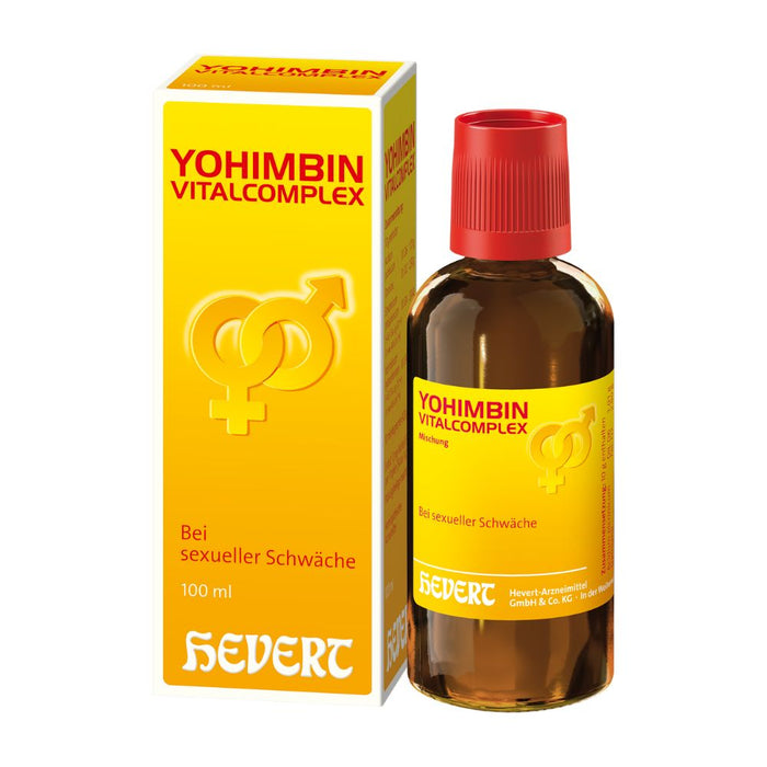 Yohimbin Vitalcomplex Hevert Tropfen, 100 ml Lösung