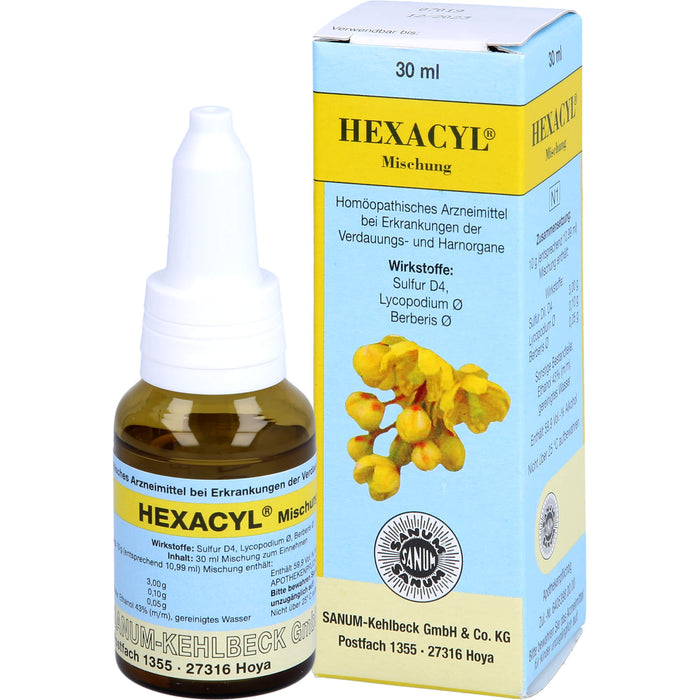SANUM-KEHLBECK Hexacyl Mischung, 30 ml Solution