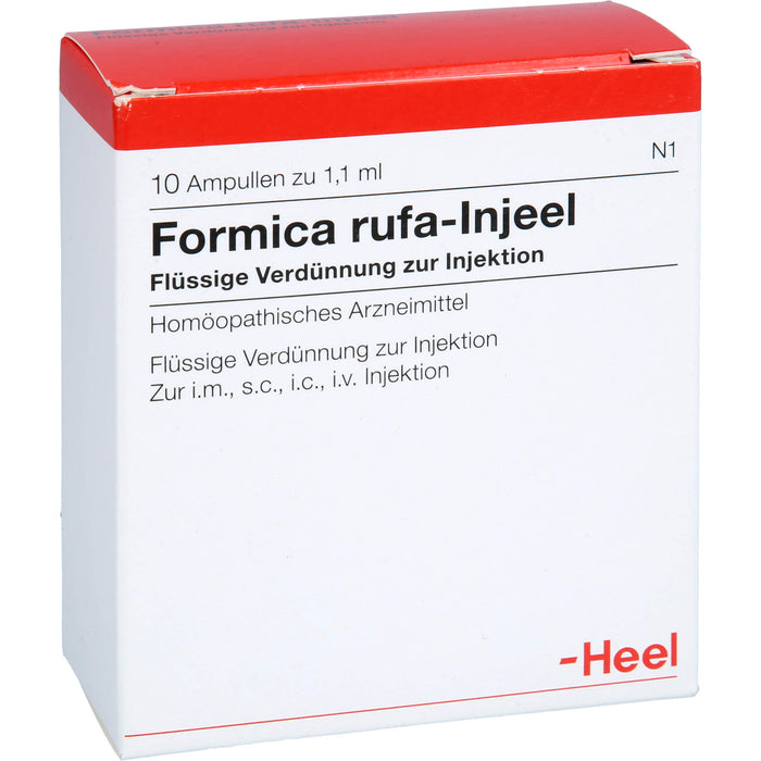 Formica Rufa Injeel Amp., 10 St AMP
