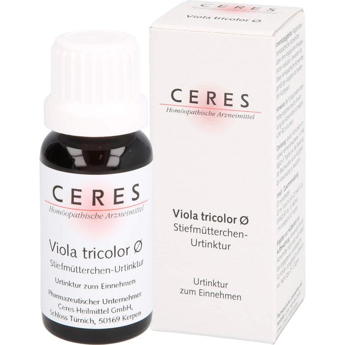 Ceres Viola tricolor Urtinktur, 20 ml Solution