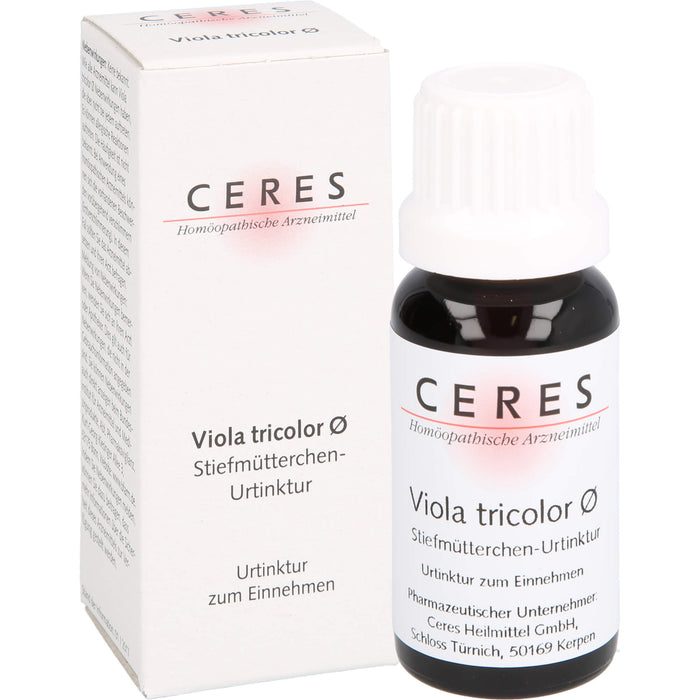 Ceres Viola tricolor Urtinktur, 20 ml Solution
