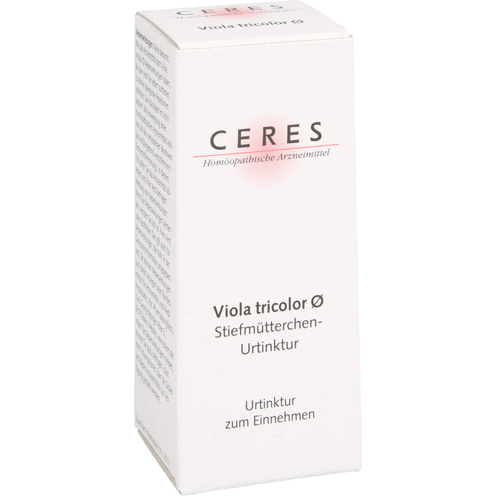Ceres Viola tricolor Urtinktur, 20 ml Solution