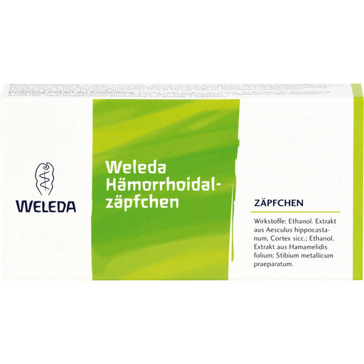 WELEDA Hämorrhoidalzäpfchen, 10 St. Zäpfchen
