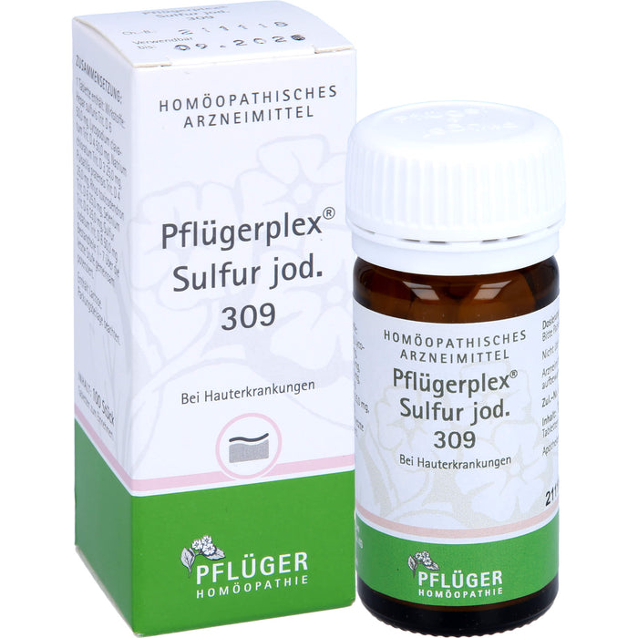 Pflügerplex  Sulf. Jod. 309 Tbl., 100 pcs. Tablets