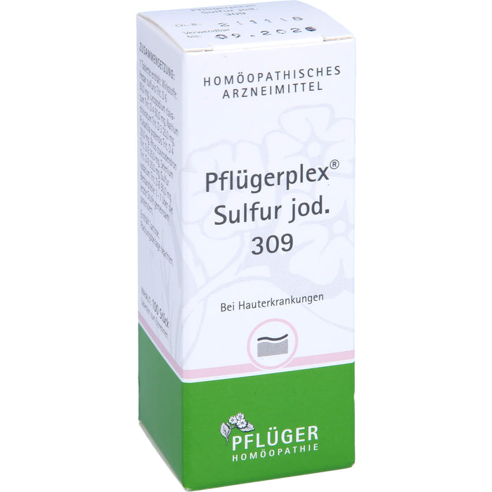 Pflügerplex  Sulf. Jod. 309 Tbl., 100 pcs. Tablets