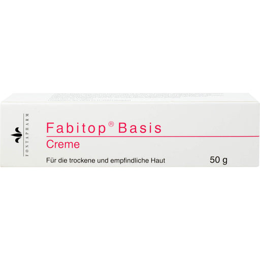 Fabitop Basis Creme für die trockene und empfindliche Haut, 50 g Creme