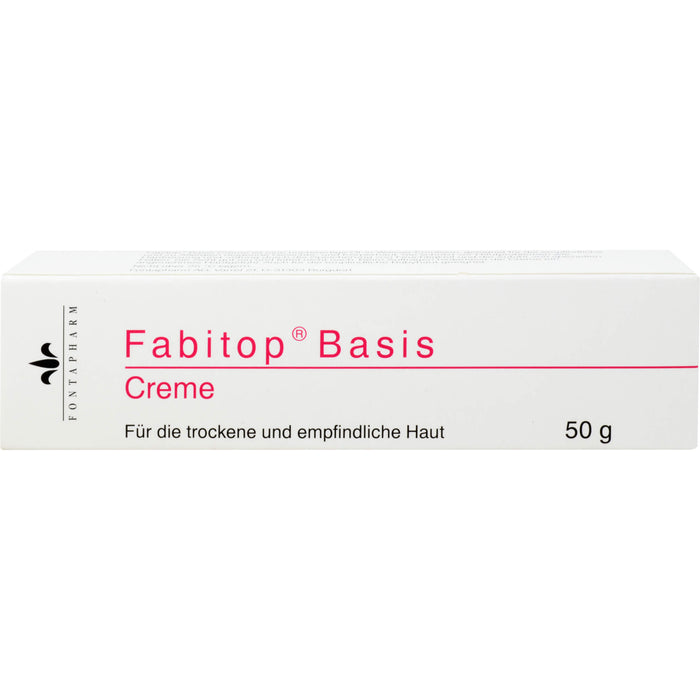 Fabitop Basis Creme für die trockene und empfindliche Haut, 50 g Creme