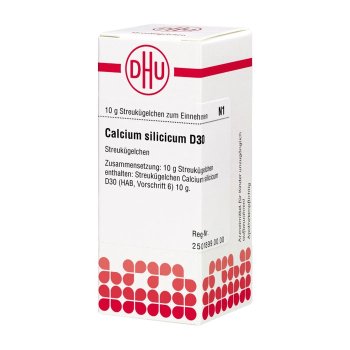 Calcium silicicum D30 DHU Globuli, 10 g Globules