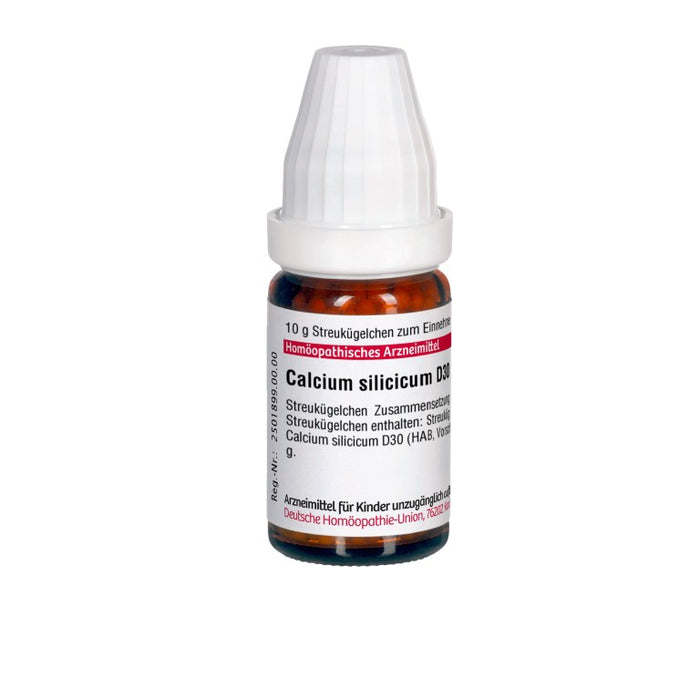 Calcium silicicum D30 DHU Globuli, 10 g Globules