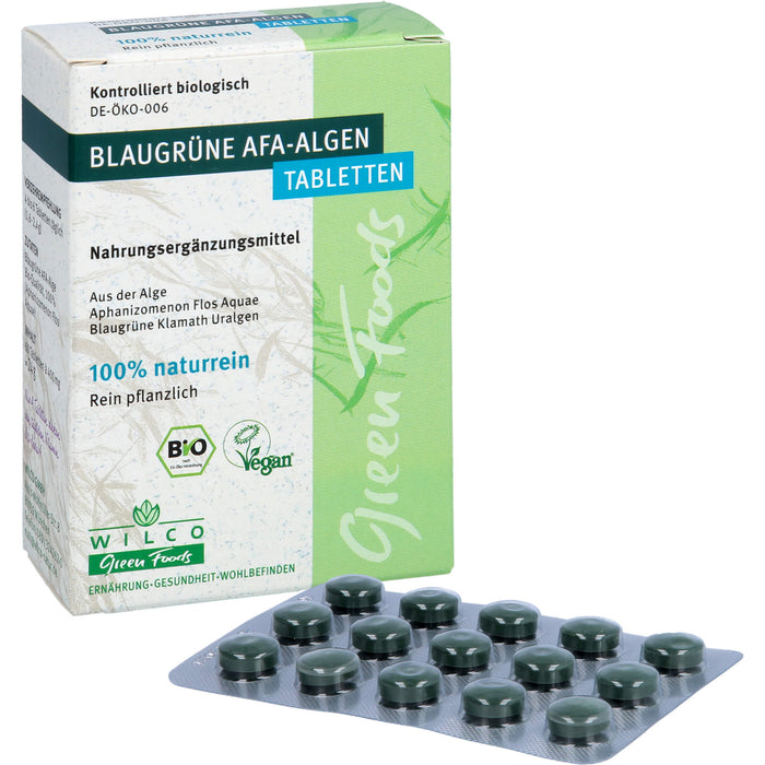 Wilco Blaugrüne AFA-Algen Tabletten, 60 pcs. Tablets