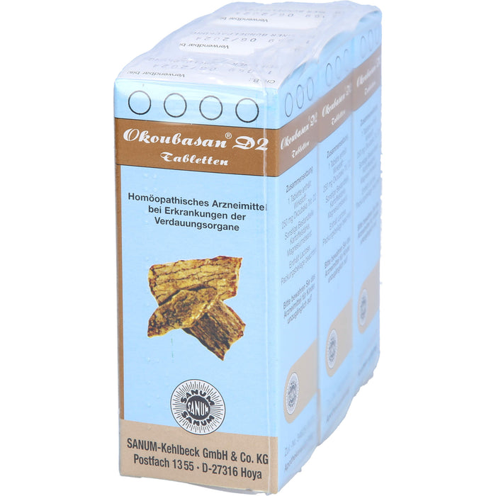 SANUM-KEHLBECK Okoubasan D2 Tabletten bei Erkrankungen der Verdauungsorgane, 240 pc Tablettes